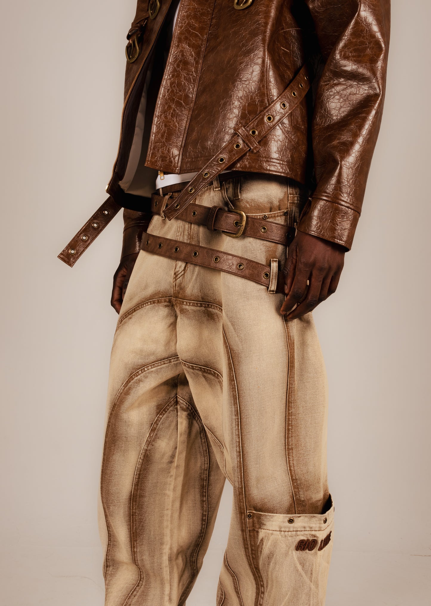 MULTI-BELT PANTS